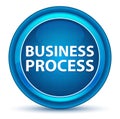 Business Process Eyeball Blue Round Button