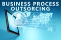 Business Process Outsourcing Royalty Free Stock Photo