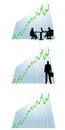 Business Profits Up Graph Charts Royalty Free Stock Photo