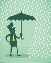 Business rain