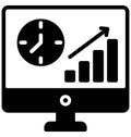 Business raise Isolated Vector icon which can easily modify or edit