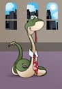 Business rattle snake