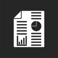 Business report icon