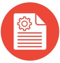 Business report Isolated Vector Icon that can be easily modified or edit Royalty Free Stock Photo