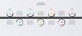 Business road map timeline infographic icons designed for abstract background template