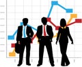 Business Sales Team Company Growth Graph Chart Royalty Free Stock Photo