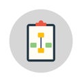 Business scheme Color Vector Icon which can easily modify or edit Royalty Free Stock Photo