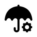 Business security Vector icon which can easily modify or edit Royalty Free Stock Photo