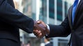 business shaking hands