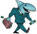 Business Shark Isolated