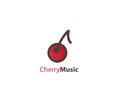 Cherry music logo