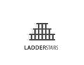 Ladder stairs logo