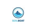 Sealing boat logo