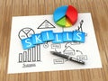 Business skills concept