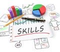 Business skills concept Royalty Free Stock Photo