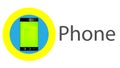 Business smartphone icon