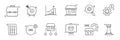 Business sme doodle icon set. Small, medium enterprise business hand drawn doodle sketch style icon. Local partnership