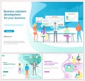 Business Solution for Development, Landing Page