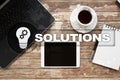 Business solutions concept.