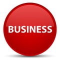 Business special red round button Royalty Free Stock Photo