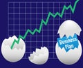 Business startup plan hatch egg growth