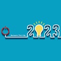 Business startup symbol, Startup business 2023 with creative light bulb ideas Royalty Free Stock Photo