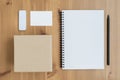 Business stationary set Royalty Free Stock Photo