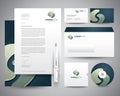 Business Stationery Template Turquoise