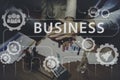 Business Strategy Growth Corporation Concept Royalty Free Stock Photo