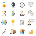 Business Strategy Planning Icons