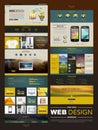 Business style one page website design