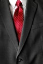 Business Suit White Shirt Red Tie Formal Wear Fashion Royalty Free Stock Photo