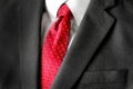 Business Suit White Shirt Red Tie Formal Wear Fashion Royalty Free Stock Photo