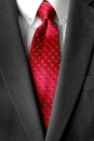 Business Suit White Shirt Red Tie Formal Wear Fashion Royalty Free Stock Photo