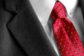 Business Suit White Shirt Red Tie Formal Wear Fashion Royalty Free Stock Photo