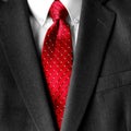 Business Suit White Shirt Red Tie Formal Wear Fashion Royalty Free Stock Photo