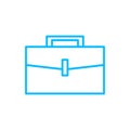 Business suitcase icon Royalty Free Stock Photo