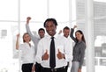 Business Team Celebrating success Royalty Free Stock Photo