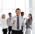 Business Team Celebrating Success Royalty Free Stock Photo