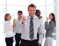 Business Team Celebrating Success Royalty Free Stock Photo