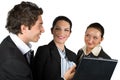 Business team at meeting Royalty Free Stock Photo