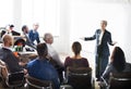 Business Team Meeting Seminar Conference Concept Royalty Free Stock Photo
