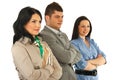 Business team people looking to the future Royalty Free Stock Photo