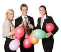 Business team selebrating success Royalty Free Stock Photo