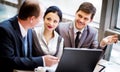 Business team working together Royalty Free Stock Photo