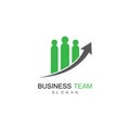 Business teamwork vector icon illustration Royalty Free Stock Photo