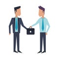 Business teamwork workers avatar Royalty Free Stock Photo