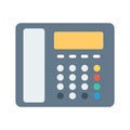 Business telephone Color Vector Icon which can easily modify or edit Royalty Free Stock Photo