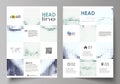 Business templates for brochure, magazine, flyer, booklet. Cover design template, Abstract layout in A4 size. Halftone Royalty Free Stock Photo