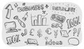 Business Theme Doodle Set